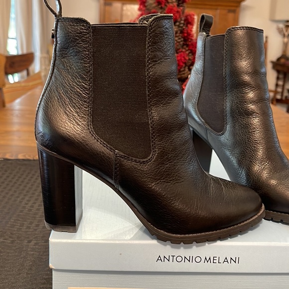 ANTONIO MELANI Shoes - Antonio Melani Black Leather Boots